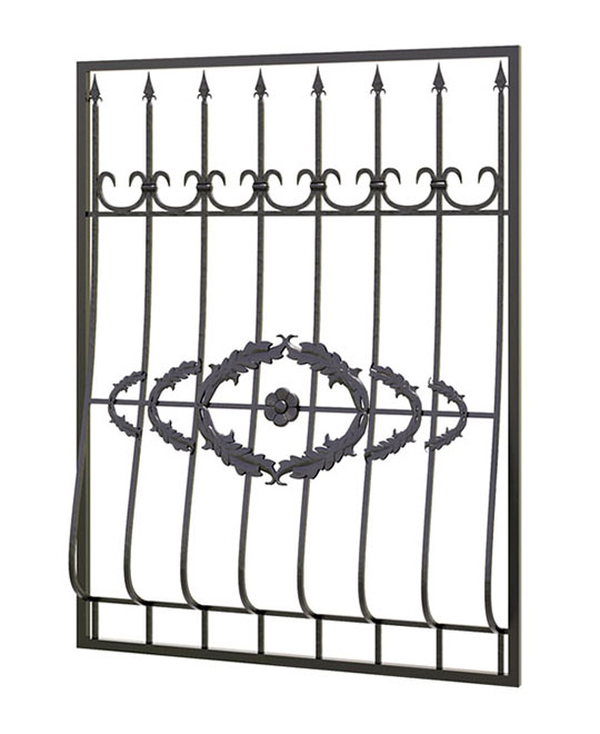Кованая решетка №13