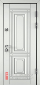 Входные двери МДФ в Можайске «Белые двери МДФ»