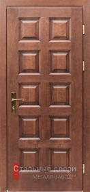 Стальная дверь Входная дверь КР-14 с отделкой МДФ ПВХ