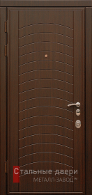 Стальная дверь МДФ №362 с отделкой МДФ ПВХ